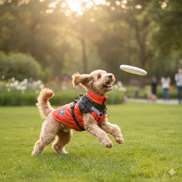 StormGuard™ Winter Dog Jacket with Built-in Harness