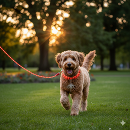 LED Light Dog Leash with Handle – Durable, Safe & High-Visibility Pet Walking Lead