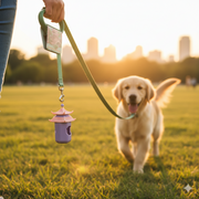 Dog Poop Bag Dispenser – Cute Pagoda Design Waste Bag Holder