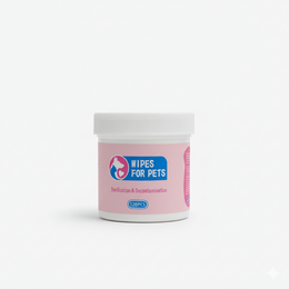 Pet Cleaning Wipes – Gentle Sterilizing & Decontamination Wipes (120 Pieces)