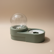 Automatic Gravity Pet Water Dispenser with Anti-Spill Bowl