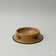 Dog Food & Water Bowl with Non-Slip Base – Durable Feeding Dish for Dogs