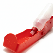 Portable Dog Water Bottle with Flip Bowl – Leak-Proof Travel Water Dispenser for Pets