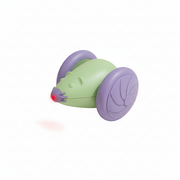 Interactive LED Mouse Cat Toy with Rolling Wheels