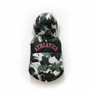 Camouflage Hooded Dog Jacket with Fur Trim – Warm & Stylish Winter Pet Coat