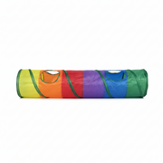 Rainbow Cat Play Tunnel – Collapsible Interactive Toy for Indoor Cats